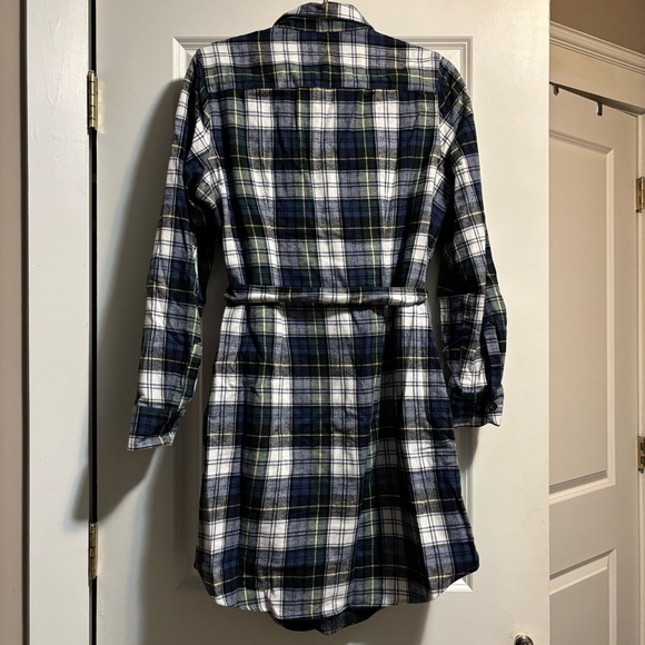 L.L. Bean Flannel Dress - Picture 2 of 8